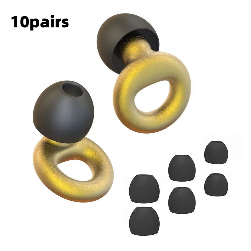 Bouchons d'Oreilles Elegancia - L'Alliance du Voyage et du Confort Absolu